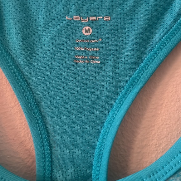 Athletics turquoise top - Picture 5 of 5